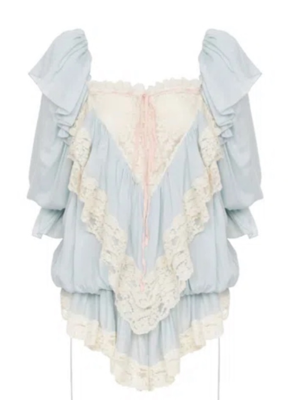 ISO chloe blue playsuit